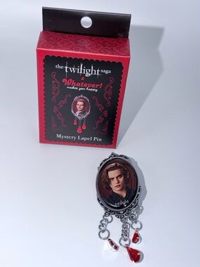 Twilight Saga Blind box pin whatever makes you happy box lunch Jasper